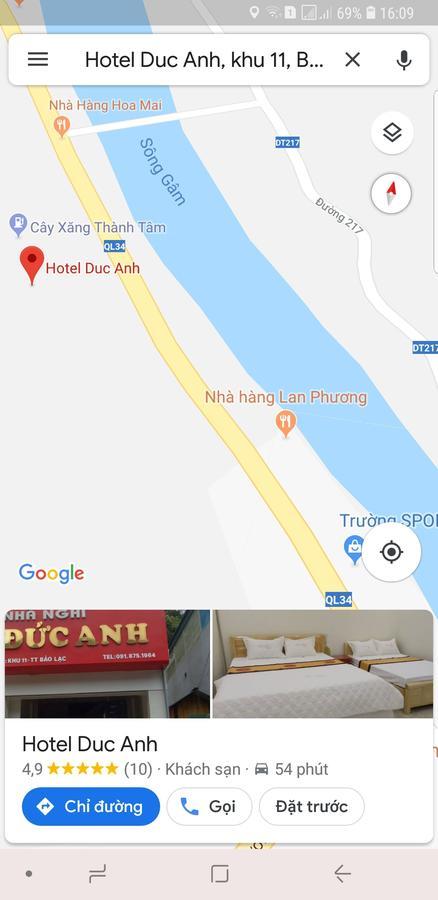 Duc Anh Bao Lac Hotel Каобанг Екстер'єр фото